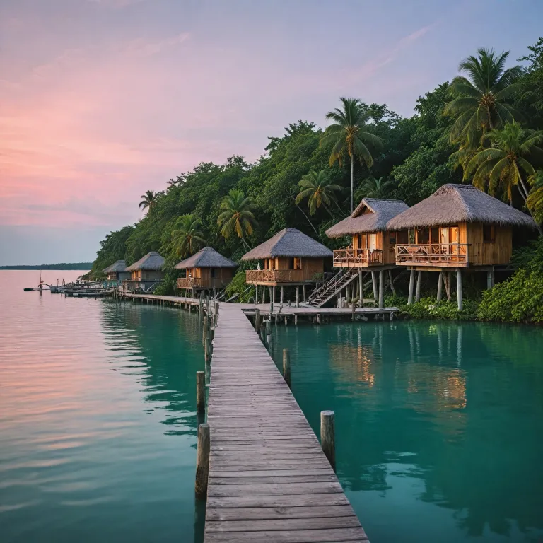 Experience the elegance of water bungalows in Belize: luxury, privacy, and adventure