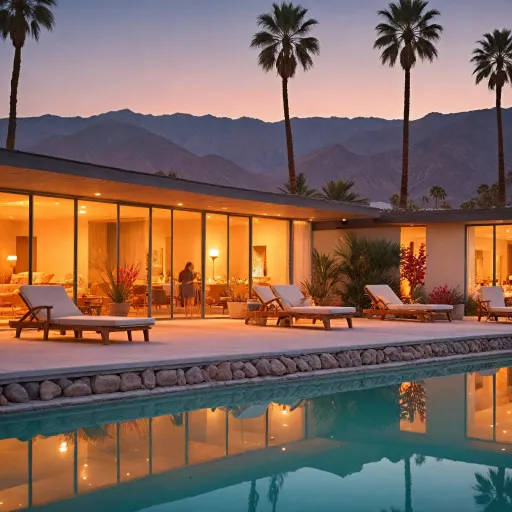 Elegant last minute hotels in Palm Springs for spontaneous luxury escapes